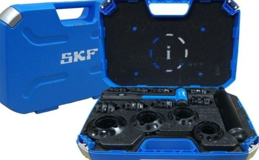 Комплектите инструменти за монтаж на лагери на SKF са предназначени за бърз и прецизен монтаж на лагери, като същевременно минимизират риска от повреда на лагерите.